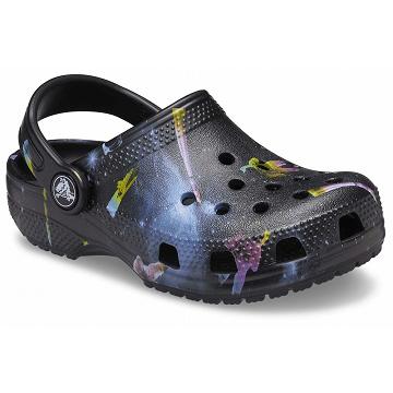 Zuecos Crocs Classic Out of this World II Niña Negros | Mexico 1503XYUF